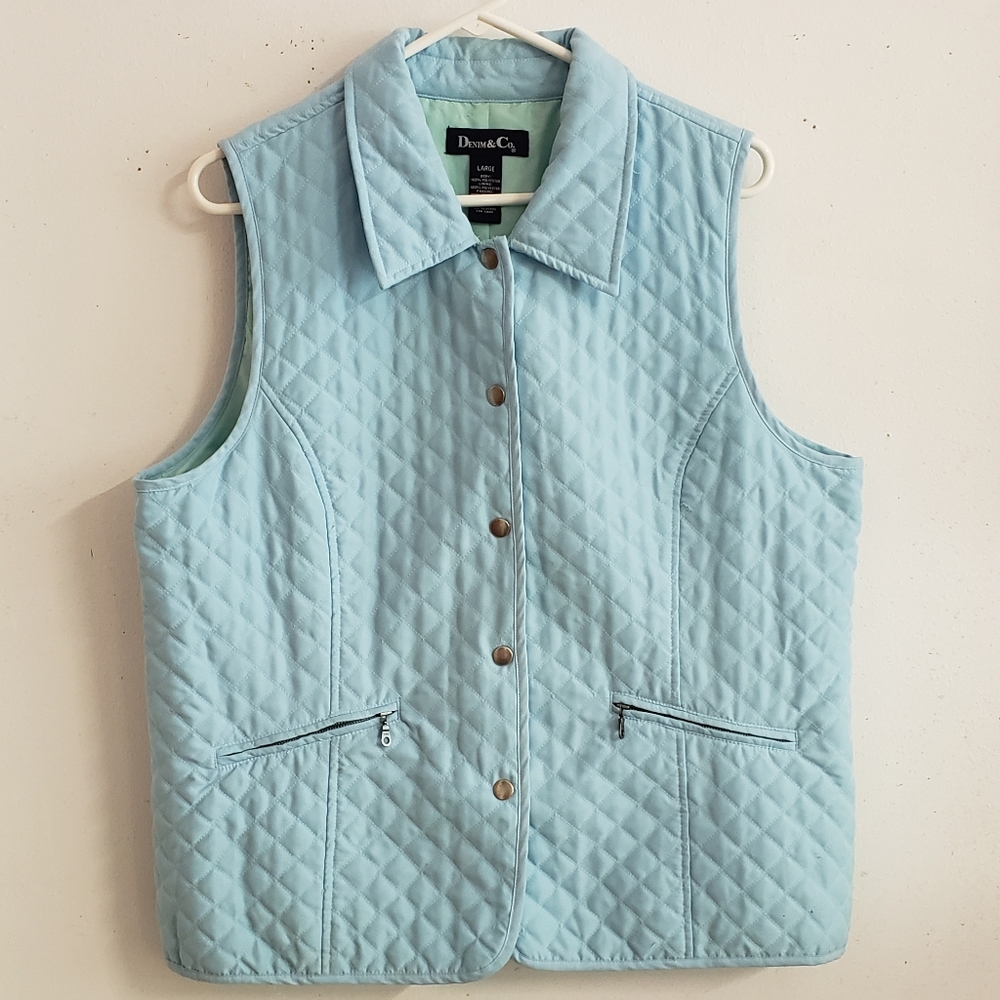 Lovely pale blue vest
